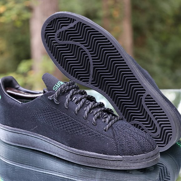 Adidas Pharrell Williams Primeknit Black Men’s Size 9 - Picture 5 of 11